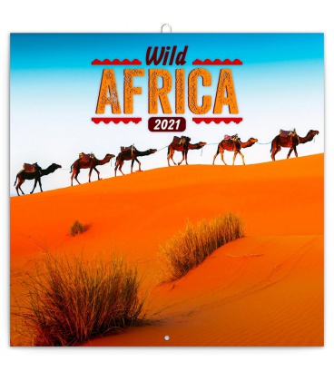 Wall calendar Wild Africa 2021