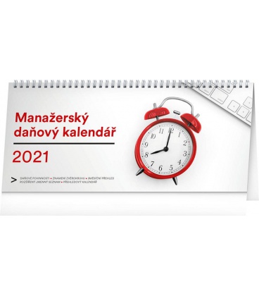 Stolní kalendář Manažerský daňový 2021