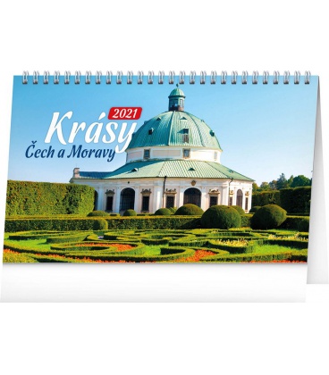 Table calendar Czech and Moravian Beauty 2021