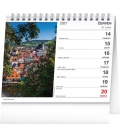 Table calendar Czech Republic and Moravia 2021