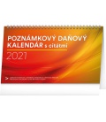 Stolní kalendář Poznámkový daňový s citátmi SK 2021