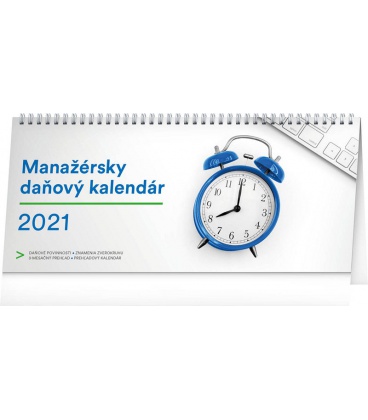 Tischkalender Manager&apos;s weekly planner with taxes SK 2021