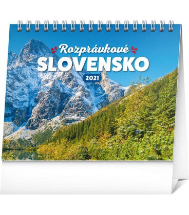 Stolní kalendář Rozprávkové Slovensko SK 2021