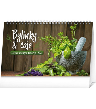 Table calendar Herbs and Tea SK 2021