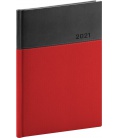 Daily diary A5 Dado red, black 2021