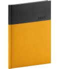 Tagebuch - Terminplaner A5 Dado gelb, schwarz 2021