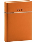 Tagebuch - Terminplaner A5 Tomy orange, schwarz 2021