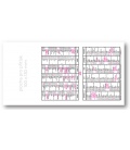 Table calendar Yearly Planing card - extended  2021