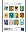 Nástěnný kalendář Svět zvířat / Die Welt der Tiere (Dieter Braun) 2021