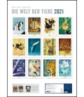 Wandkalender Die Welt der Tiere (Dieter Braun) 2021