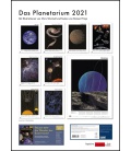 Wall calendar Das Planetarium 2021