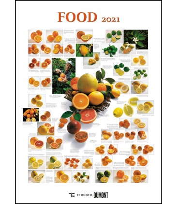 Nástěnný kalendář Jídlo / Food 2021