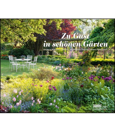 Nástěnný kalendář Host v krásných zahradách / Zu Gast in schönen Gärten (Elke Borkowski) 2