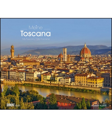 Nástěnný kalendář Toskánsko / Meine Toscana 2021
