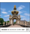 Wall calendar Dresden 2021