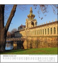 Nástěnný kalendář Drážďany / Dresden 2021