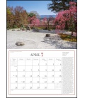 Nástěnný kalendář Japonské zahrady / Japanische Gärten 2021