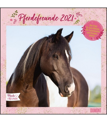 Wall calendar Pferdefreunde 2021