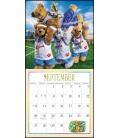 Nástěnný kalendář Medvídek Teddy / Teddybär 2021