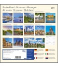 Nástěnný kalendář Německo / Deutschland T&C 2021