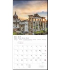 Nástěnný kalendář Řím / Rom T&C 2021