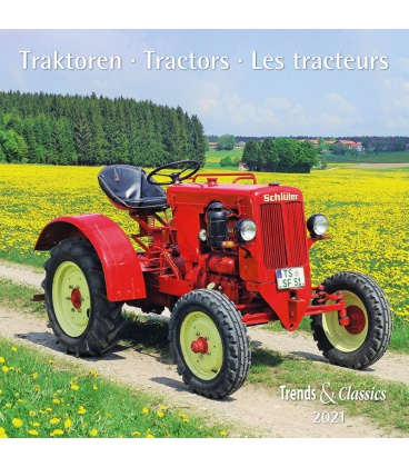 Wall calendar Traktoren T&C 2021
