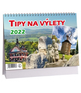 Table calendar Tipy na výlet 2022