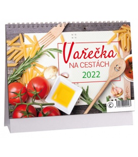 Table calendar Vařečka na cestách 2022