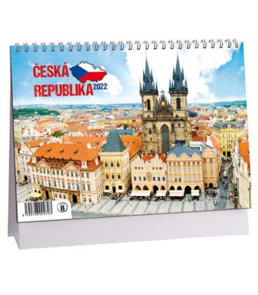Table calendar Česká republika 2022