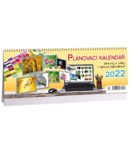 Table calendar Žánrový plánovací s citáty 2022