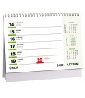 Stolní kalendář Poznámkový mikro 2022