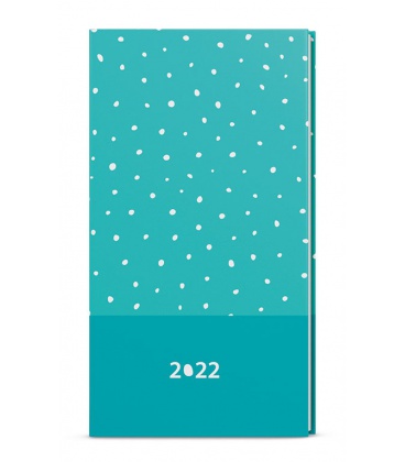 Weekly Pocket Diary - Jakub - lamino -  turquoise 2022