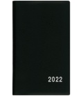 Pocket-Terminplaner vierzehntägig - Alois - PVC - schwarz 2022