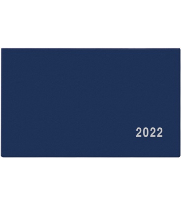Pocket-Terminplaner vierzehntägig - Cyril - PVC - blau 2022