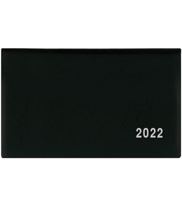 Fortnightly Pocket Diary - Cyril - PVC - black 2022