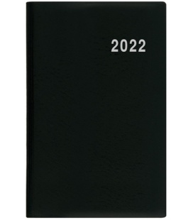 Fortnightly Pocket Diary - Gustav - PVC - black 2022
