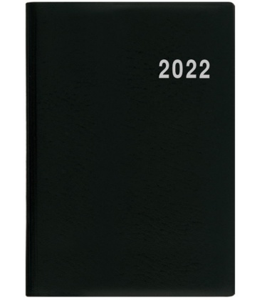 Fortnightly Pocket Diary - Ladislav - PVC - black 2022