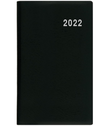 Diář kapesní měsíční - Diana - PVC - černá 2022