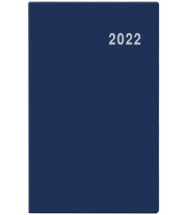 Pocket-Terminplaner monats - Marika - PVC - blau 2022