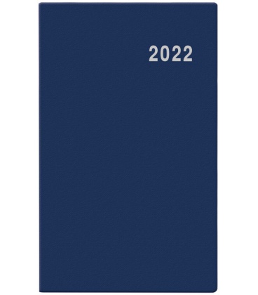 Monthly Pocket Diary - Marika - PVC - blue 2022