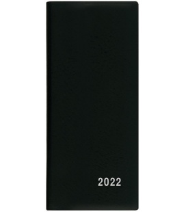 Pocket-Terminplaner monats - Xenie - PVC - schwarz 2022