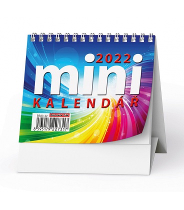 Tischkalender MINI kalendář 2022