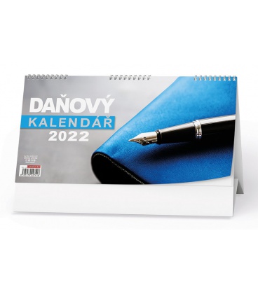 Stolní kalendář Daňový kalendář 2022