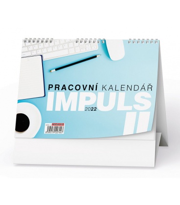 Stolní kalendář Pracovní kalendář IMPULS II 2022