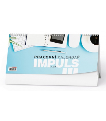 Table calendar Pracovní kalendář IMPULS III 2022