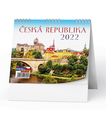 Tischkalender IDEÁL - Česká republika 2022