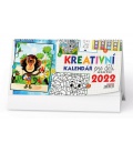 Stolní kalendář Kreativní kalendář pro děti 2022