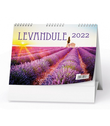 Table calendar Levandule  2022