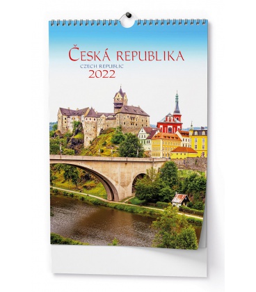 Wandkalender Česká republika - A3 2022