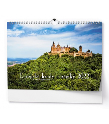 Wall calendar Evropské hrady a zámky - A3 2022
